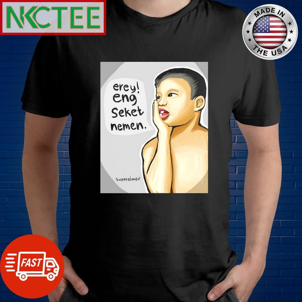 Funny Eng seket nemen superelmer paint shirt Unisex T-shirt, Sweatshirt, Hoodie, Long Sleeve Tee - T-Shirt, Sweatshirt, Hoodie
