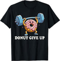 Funny Fitness Workout Gym Donut Lover Menswear Casual Cotton T-Shirts, Hoodie, Sweatshirt - T-Shirt, Sweatshirt, Hoodie
