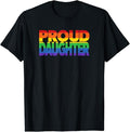 Funny Friend Shirts Gay Best Friend Gay Pride Shirt Proud Daughter LGBT Parent Menswear Top Casual Classic T-Shirts, Hoodie, Sweatshirt - T-Shirt, Sweatshirt, Hoodie