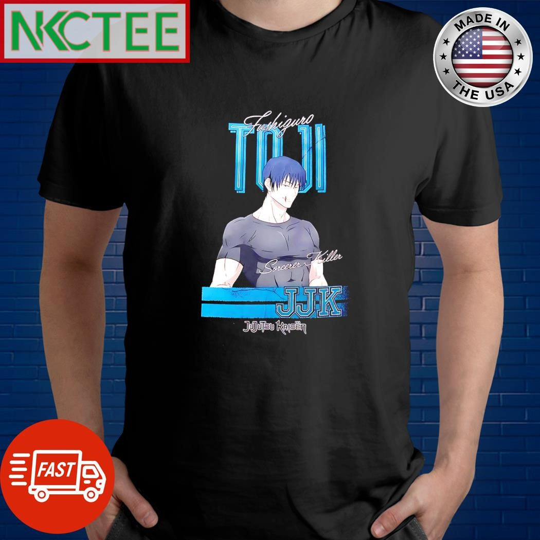 Funny Fushiguro Toji Jujutsu Kaisen Sorcerer killer JJK shirt Unisex T-shirt, Sweatshirt, Hoodie, Long Sleeve Tee - T-Shirt, Sweatshirt, Hoodie