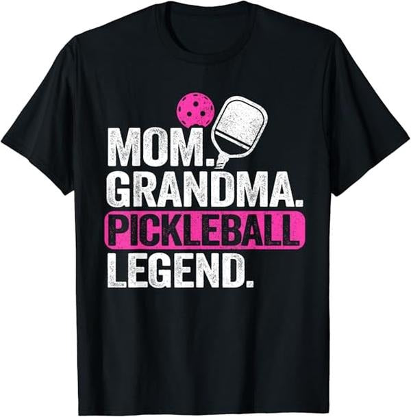 Funny Grandma Shirt Grandmother Mom Grandma Pickleball Legend Player Funny Pickle Ball Casual Cotton Top T-Shirts, Hoodie, Sweatshirt - T-Shirt, Sweatshirt, Hoodie