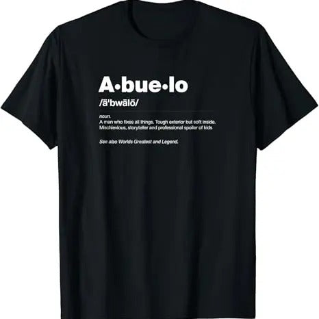 Funny Grandpa Shirt Grandfather Funny Dictionary Definition Grandpa Abuelo Menswear Casual Cotton Top T-Shirts, Hoodie, Sweatshirt - T-Shirt, Sweatshirt, Hoodie