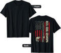 Funny Grandpa Shirt Grandfather Reel Cool Grandpa Fishing American Flag Patriotic ( Back) Menswear Casual Cotton Top T-Shirts, Hoodie, Sweatshirt - T-Shirt, Sweatshirt, Hoodie