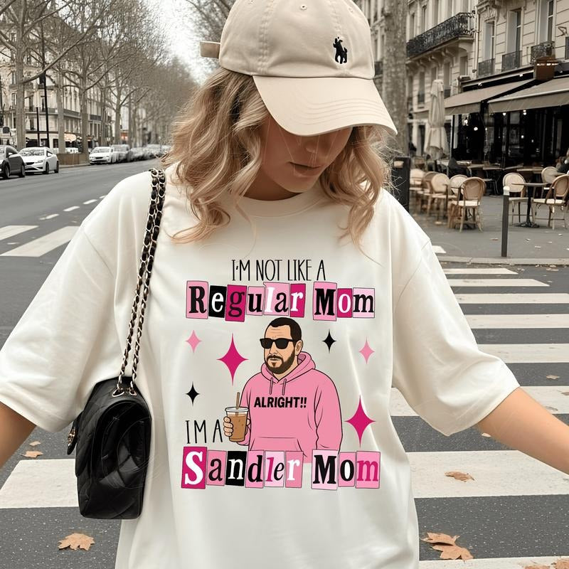 Funny I'M Not Regular Mom I'M Sandler Mom Shirt Adam Sandler Funny Shirt Adam Sandler Fan Mom Actors T-Shirts, Hoodie, Sweatshirt - T-Shirt, Sweatshirt, Hoodie