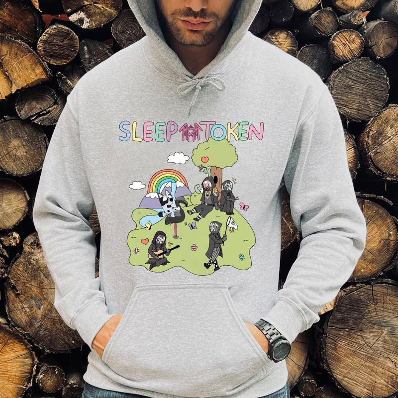 Funny Meme Sleep Token Flamingo Band Shirt Even Arcadia Concert Tour 2025 Shirt All Season T-Shirts, Hoodie, Sweatshirt - T-Shirt, Sweatshirt, Hoodie