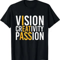 Funny Shirts Vision Creativity Passion Cotton Casual Menswear Smooth Top Basic Streetwear T-Shirts, Hoodie, Sweatshirt - T-Shirt, Sweatshirt, Hoodie