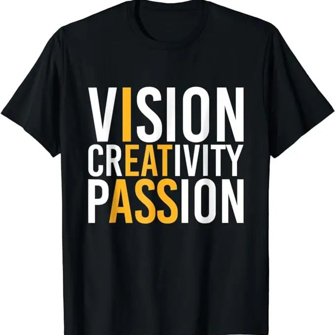 Funny Shirts Vision Creativity Passion Cotton Casual Menswear Smooth Top Basic Streetwear T-Shirts, Hoodie, Sweatshirt - T-Shirt, Sweatshirt, Hoodie