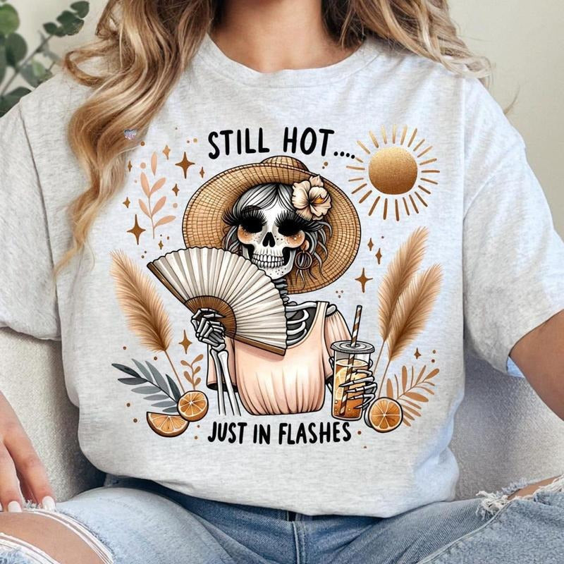 Funny Menopause Skeleton Shirt Where Them Fans Clipart Hot Flash Humor Sassy Midlife Mom Boho Sublimation Shirt T-Shirts, Hoodie, Sweatshirt - T-Shirt, Sweatshirt, Hoodie