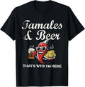 Funny Mexican Shirt Tamales & Beer Funny Tamale Season Mexican Menswear Top T-Shirts, Hoodie, Sweatshirt - T-Shirt, Sweatshirt, Hoodie