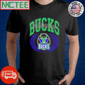 Funny Milwaukee Bucks laurel wreath logo shirt Unisex T-shirt, Sweatshirt, Hoodie, Long Sleeve Tee - T-Shirt, Sweatshirt, Hoodie