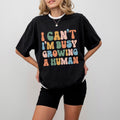 Funny Mom Comfort Colors Shirt Funny Pregnancy Shirt Mama Shirt Funny Mama Pregnancy Announcement I Can'T I'M Busy Growing Human New Mom Shirt New Mom New Mom Mom Top Casual Comfortable T-Shirts, Hoodie, Sweatshirt - T-Shirt, Sweatshirt, Hoodie
