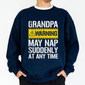 Funny Nap Grandpa Grandfather May Nap Suddenly Humorous Papa Top Granddad Grandkid Classic Cotton Menswear T-Shirts, Hoodie, Sweatshirt - T-Shirt, Sweatshirt, Hoodie