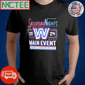 Funny Saturday Night’s 2024 Main Event December 14 Neon Lights shirt Unisex T-shirt, Sweatshirt, Hoodie, Long Sleeve Tee - T-Shirt, Sweatshirt, Hoodie