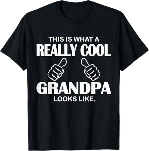 Funny Shirt Grandpa This Is What Really Cool Grandpa Like Funny Classic T-Shirts, Hoodie, Sweatshirt - T-Shirt, Sweatshirt, Hoodie
