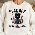Funny Smut Reader Shirt Black Cat Reading Digital Download Book Lover Sublimation Sassy Bookish Clipart Smut Reading T-Shirts, Hoodie, Sweatshirt - T-Shirt, Sweatshirt, Hoodie