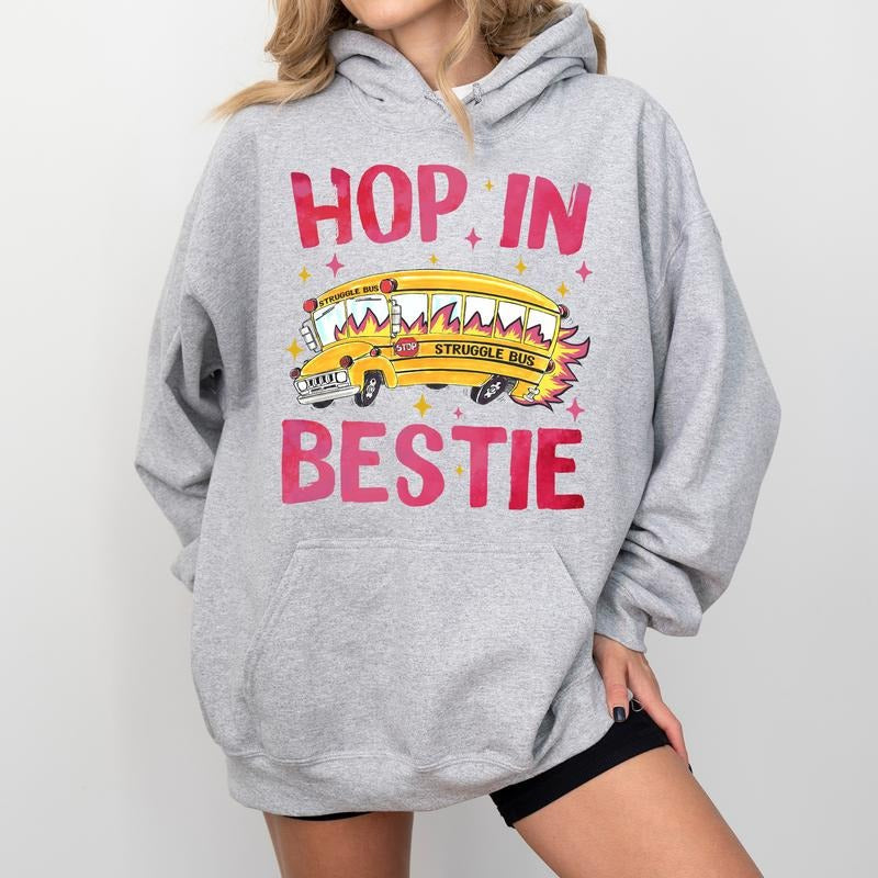 Funny Struggle Bus Funny Mom Life Hop Bestie Teacher'S T-Shirts, Hoodie, Sweatshirt - T-Shirt, Sweatshirt, Hoodie