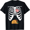 Funny Taco Shirts Mexican Food Lovers Halloween Dad Skeleton Taco Belly Funny Pregnancy Couple Menswear Top Casual Classic T-Shirts, Hoodie, Sweatshirt - T-Shirt, Sweatshirt, Hoodie