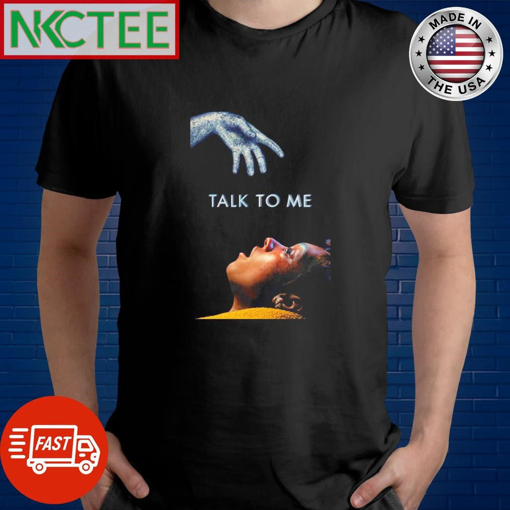Funny Talk To Me 2023 Halloween shirt Unisex T-shirt, Sweatshirt, Hoodie, Long Sleeve Tee - T-Shirt, Sweatshirt, Hoodie