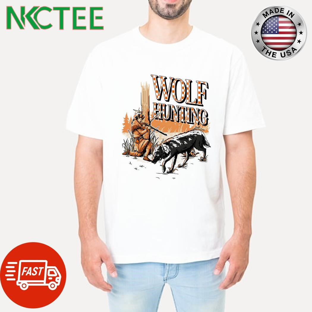 Funny Texas Longhorns Wolf Hunting Michigan Wolverines shirt Unisex T-shirt, Sweatshirt, Hoodie, Long Sleeve Tee - T-Shirt, Sweatshirt, Hoodie