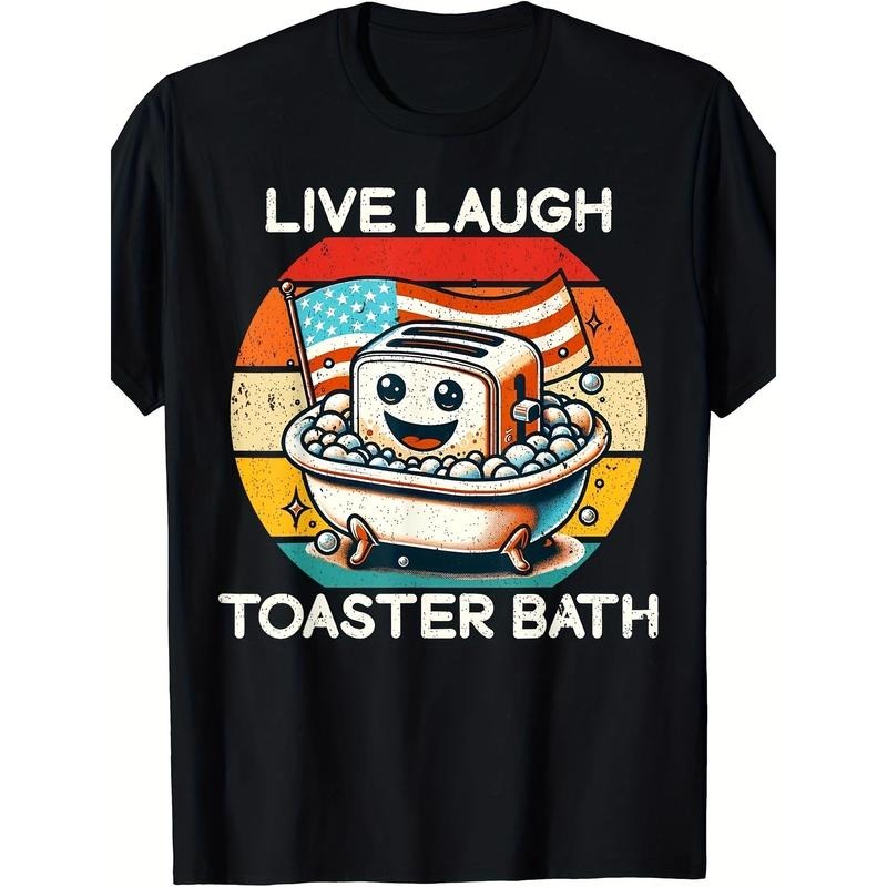 Funny USA Flag Humorous Bath Toaster Saying Printed Made USA T-Shirts, Hoodie, Sweatshirt - T-Shirt, Sweatshirt, Hoodie
