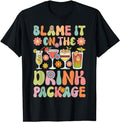 Funny Vacation Shirt Cruise Vacation Cruising Drinking Blame Drink Package Menswear Casual Cotton T-Shirts, Hoodie, Sweatshirt - T-Shirt, Sweatshirt, Hoodie