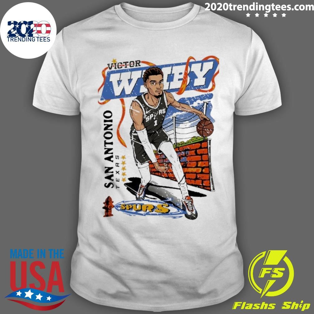 Funny Victor Wembanyama San Antonio Spurs Texas Shirt Unisex T-shirt, Sweatshirt, Hoodie, Long Sleeve Tee - T-Shirt, Sweatshirt, Hoodie