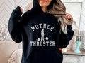 Funny Workout Mother Thruster Gym Top Motivational Barbell Weightlifting Crossfit Hooded Fitness Her T-Shirts, Hoodie, Sweatshirt - T-Shirt, Sweatshirt, Hoodie