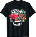 Funny Work Shirts Associate Heart Says VTO Wallet Says VET Menswear Casual Cotton T-Shirts, Hoodie, Sweatshirt - T-Shirt, Sweatshirt, Hoodie