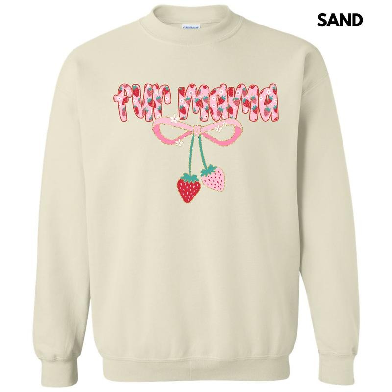 Fur Mama Strawberry Coquette 'NLB' T-Shirts, Hoodie, Sweatshirt - T-Shirt, Sweatshirt, Hoodie