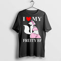 Furry I Love My Fruity Bf T Shirts Unisex T-shirt, Sweatshirt, Hoodie, Long Sleeve Tee - T-Shirt, Sweatshirt, Hoodie