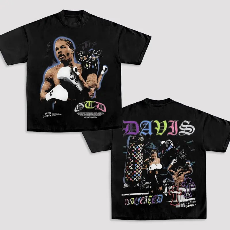 GERVONTA DAVIS V2 Boxing Boxer Sports Shirt UFC Shirt Workout Him Menswear Streetwear T-Shirts, Hoodie, Sweatshirt - T-Shirt, Sweatshirt, Hoodie