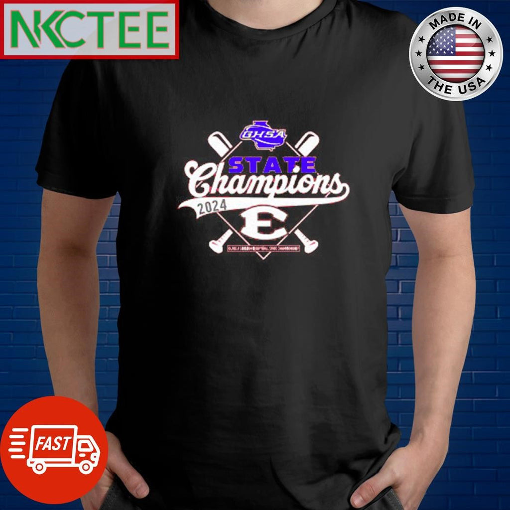 GHSA State Champions 2024 ECI Lady Dawgs softball state shirt Unisex T-shirt, Sweatshirt, Hoodie, Long Sleeve Tee - T-Shirt, Sweatshirt, Hoodie