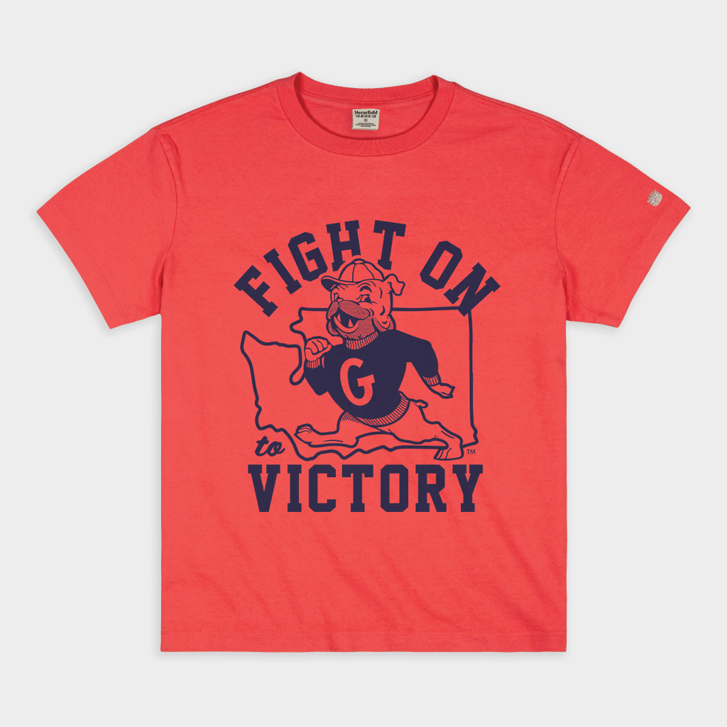Gonzaga "Fight Victory" Vintage Heavyweight T-Shirts, Hoodie, Sweatshirt - T-Shirt, Sweatshirt, Hoodie