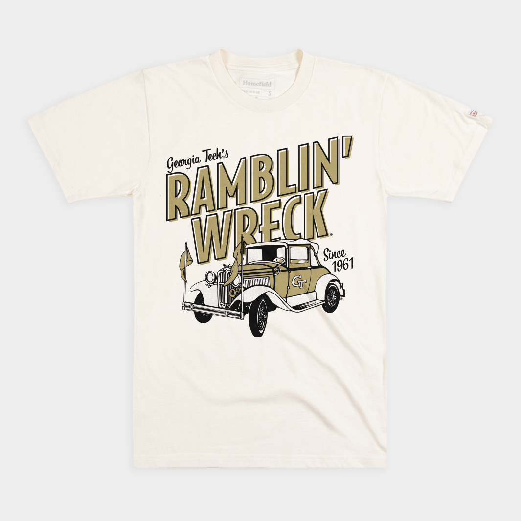 Georgia Tech Ramblin' Wreck Vintage Style001 T-Shirts, Hoodie, Sweatshirt - T-Shirt, Sweatshirt, Hoodie