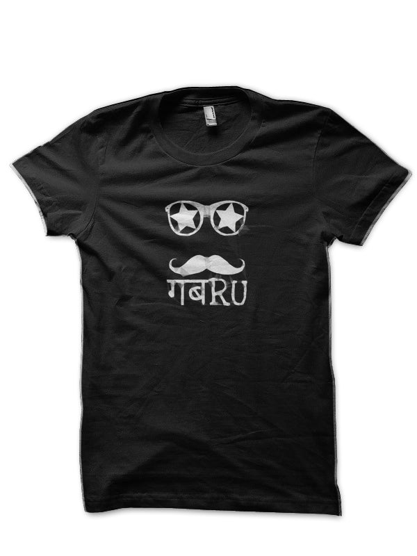 Gabru Hinglish Print Black T-Shirts, Hoodie, Sweatshirt - T-Shirt, Sweatshirt, Hoodie