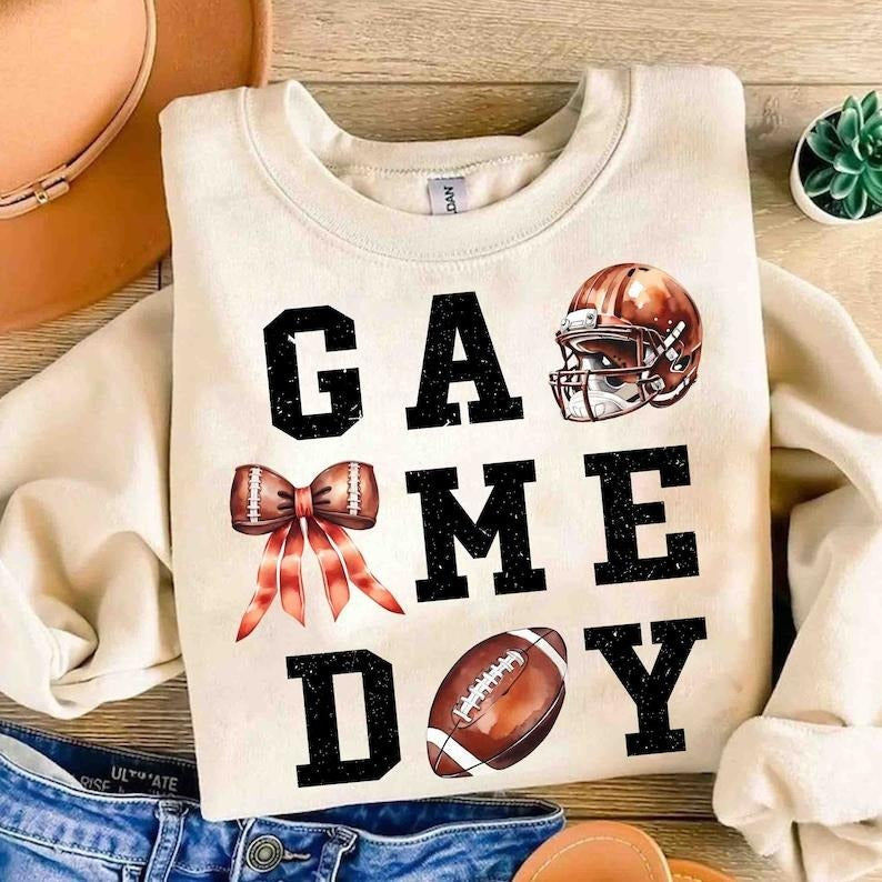 Game Day Touchdown Football Season College Football Ballpark Mom Fall Football Football Season T-Shirts, Hoodie, Sweatshirt - T-Shirt, Sweatshirt, Hoodie