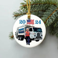 Garbage Truck Trump Ornament Trump Supporter Trump Winner Ornament Political T-Shirts, Hoodie, Sweatshirt - T-Shirt, Sweatshirt, Hoodie