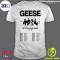 Geese North America Tour 2026 T-Shirt Unisex T-shirt, Sweatshirt, Hoodie, Long Sleeve Tee - T-Shirt, Sweatshirt, Hoodie