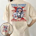 Gen X Custom Year Birth Shirt 100% Cotton Top T-Shirts, Hoodie, Sweatshirt - T-Shirt, Sweatshirt, Hoodie