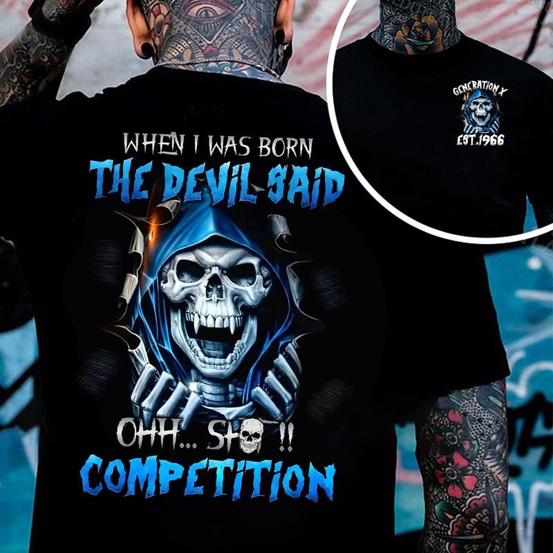 Gen X Customize Year Badass Generation Gen X Personality Shirt 100% Cotton Comfort Womenwear Crew Neck Long Sleeve Autumn Casual Pull Menstyle{N002}2 T-Shirts, Hoodie, Sweatshirt - T-Shirt, Sweatshirt, Hoodie