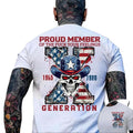 Generation X Custom Year Badass Generation Gen X FAFOT Shirt 100% Cotton Top Comfort Womenswear Menswear Custom Classic Collar Lovestyle{N002}7 T-Shirts, Hoodie, Sweatshirt - T-Shirt, Sweatshirt, Hoodie