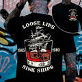 Generation X Custom Year Badass Generation Loose Lips Sink Ships Shirt 100% Cotton Top Comfort Womenswear Menswear Custom Classic Collar Love T-Shirts, Hoodie, Sweatshirt - T-Shirt, Sweatshirt, Hoodie