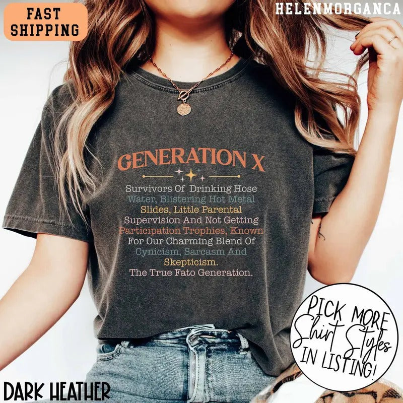 Generation X Raised Hose Water Shirt Generation X Gen X Shirt T-Shirts, Hoodie, Sweatshirt - T-Shirt, Sweatshirt, Hoodie