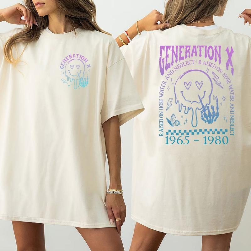 Generation X Shirt Raised Hose Water Neglect Shirt Generation X Shirt Gen X Shirt T-Shirts, Hoodie, Sweatshirt - T-Shirt, Sweatshirt, Hoodie