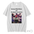 Genesys Killed Edison And The Players Are Morons Tshirts Sweater Hoodie Jpg Unisex T-shirt, Sweatshirt, Hoodie, Long Sleeve Tee - T-Shirt, Sweatshirt, Hoodie