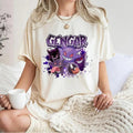 Gengar Inspired Funny PKM Gengar Shirt Cartoon Anime Shirt Fans Ghostly Gengar Eerie Kanto Region Comfort Colors T-Shirts, Hoodie, Sweatshirt - T-Shirt, Sweatshirt, Hoodie