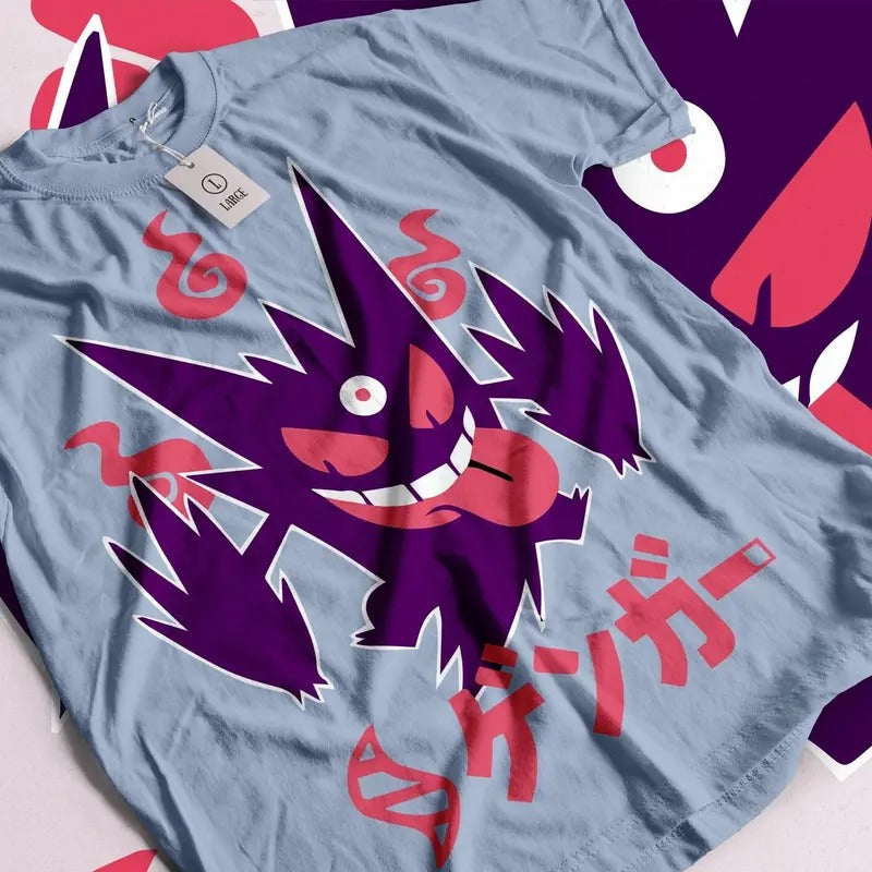 Gengar ! Present ! Japanese Anime 1787314682_1 Comfort Colors T-Shirts, Hoodie, Sweatshirt - T-Shirt, Sweatshirt, Hoodie