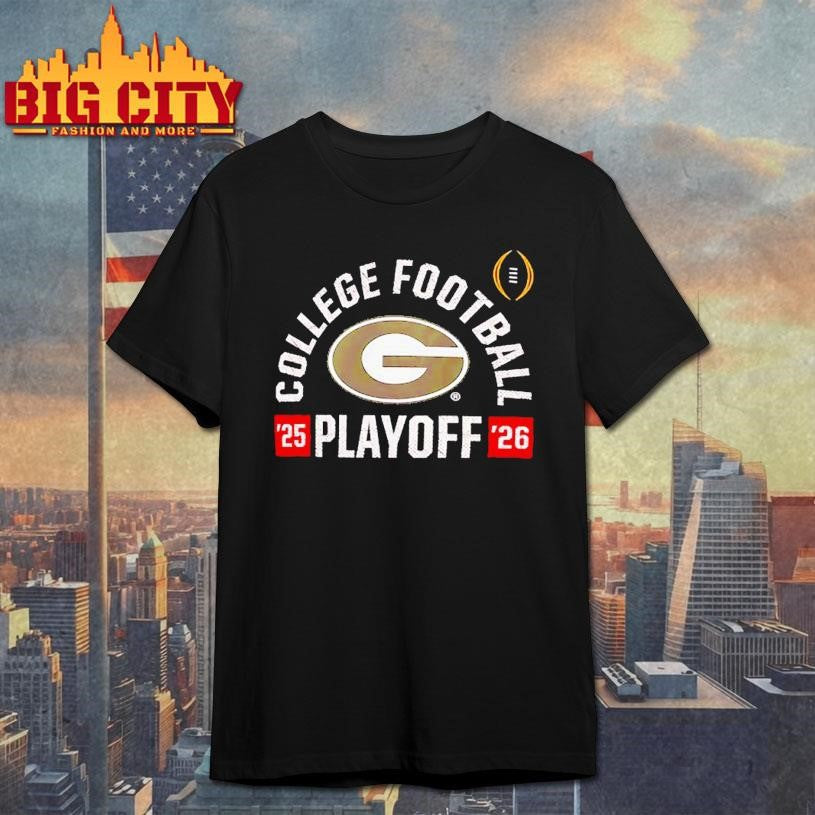 Georgia Bulldogs 2025-2026 College Football Playoff Touchdown Shirt Unisex T-shirt, Sweatshirt, Hoodie, Long Sleeve Tee - T-Shirt, Sweatshirt, Hoodie