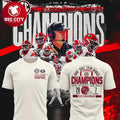 Georgia Bulldogs 2025 SEC Football Champions Score Two Sided Shirt Unisex T-shirt, Sweatshirt, Hoodie, Long Sleeve Tee - T-Shirt, Sweatshirt, Hoodie