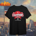 Georgia Bulldogs Blue 84 Womens 2025 SEC Football Champions Locker Room Shirt Unisex T-shirt, Sweatshirt, Hoodie, Long Sleeve Tee - T-Shirt, Sweatshirt, Hoodie